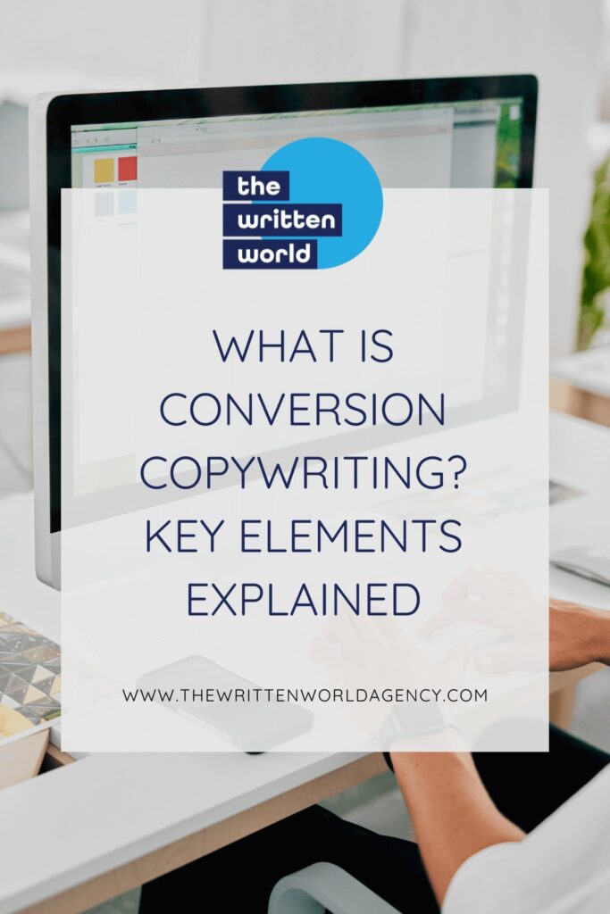 copywriter working on explaining what is conversion copywriting